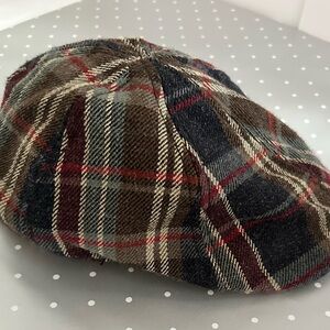Goorin Bros. Plaid Flat Cap for youth.